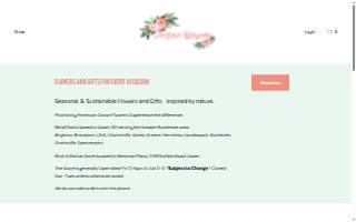 Sungrove Blossoms of Henrietta website