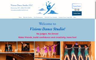 Visions Dance Studio LLC website