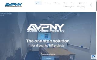 AV Pros NY website
