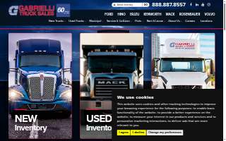 Gabrielli Truck Sales & Service, Rockaway NJ website