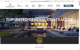 Gjana Construction website