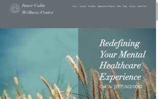 InnerCalm Wellness website