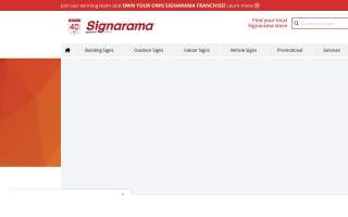 Signarama Huntington Station website