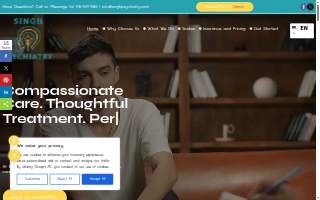 Singh Psychiatry website