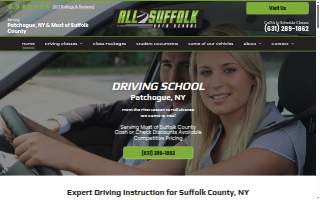 All-Suffolk Auto School of Holbrook website