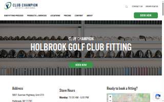 Club Champion of Holbrook website