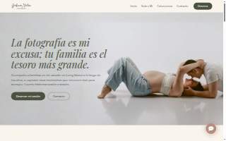 Gabina Llalen Photography website