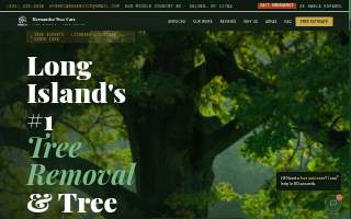 Hernandez Tree Care Service Corp of Holbrook website