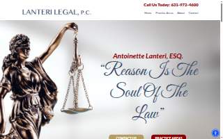 Lanteri Legal, P.C. website