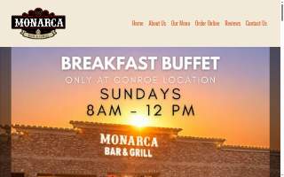 Monarca Bar & Grill website