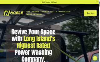 Noble Power Washing of Holbrook website