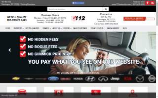 112 Auto Sales of Holtsville website