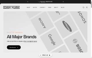 Canal Alarm Devices, Inc. website