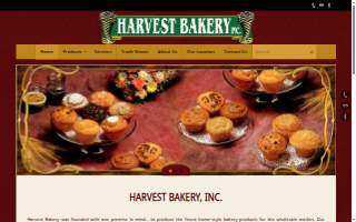 Harvest Bakery website