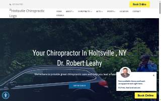Holtsville Chiropractic Center website