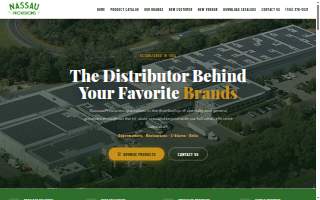 Nassau Provisions - Distribution service website