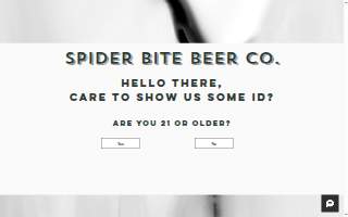 Spider Bite Beer Co of Holtsville website