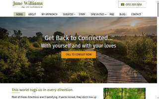 Balance Mental Health Counseling, PLLC website