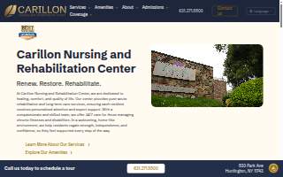 Carillon Nursing and Rehabilitation Center of Huntington website