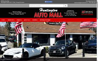 Huntington Auto Mall of Dix Hills website