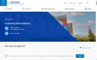 Huntington Hospital website