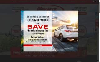 Oakwood Car Care & Tire Center website