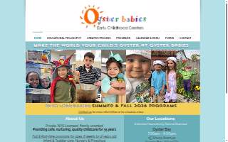 Oyster Babies website