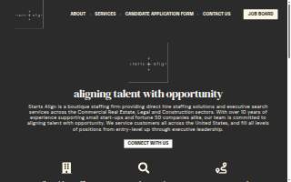 Starts Align of Huntington website