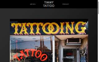 Timmy's Tattoo's of Huntington Station website