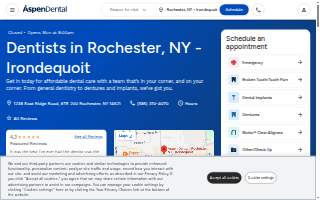 Aspen Dental - Rochester, NY - Irondequoit website