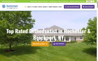 Bateman Orthodontics - Irondequoit website