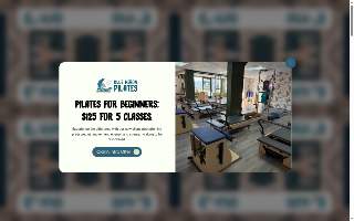 Blue Heron Pilates website