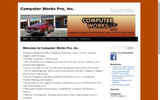 Computer Works Pro, Inc. website
