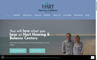 Hart Hearing & Balance Centers of Irondequoit website