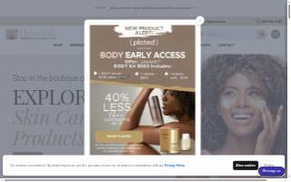 Helendale Dermatology & Medical Spa website