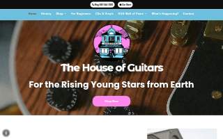 House of Guitars website