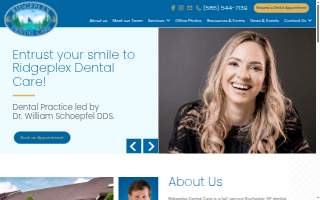 Ridgeplex Dental Care website
