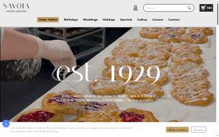 Savoia Pastry Shoppe of Irondequoit website
