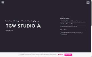 TGW Studio website