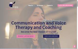 VoiceOver Speech Pathology Services, PLLC of Irondequoit website