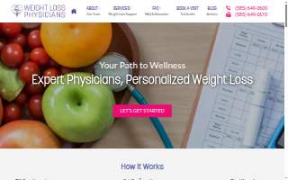 Weight Loss Physicians of Irondequoit website
