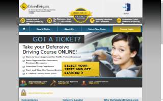 Defensive Driving School of Islip website