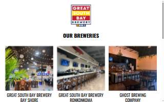Great South Bay Brewery of Islip website