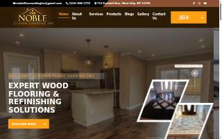 Noble Floor Sanding of Islip website
