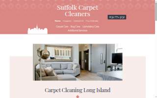 Suffolk Carpet Cleaners of Islip website