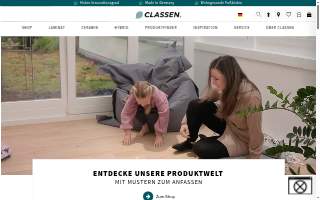 Classen Home Health website