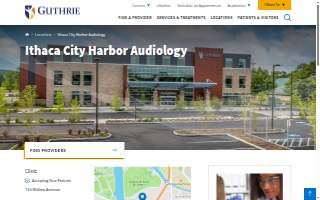 Guthrie Ithaca City Harbor Audiology website