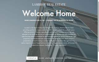 Lambrou Real Estate website