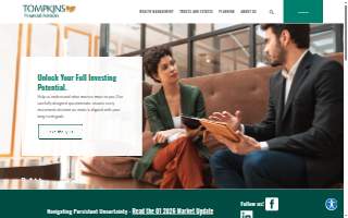 Tompkins Financial Advisors website