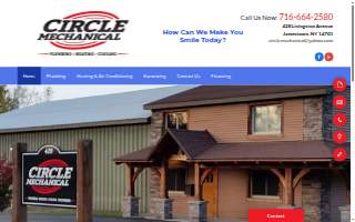 Circle Mechanical Inc website